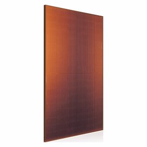 Panou solar fotovoltaic colorat FuturaSun Orange lateral