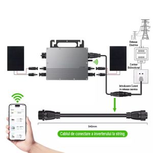 kit panouri fotovoltaice flexibile 800 W, on grid, cu micro inverter